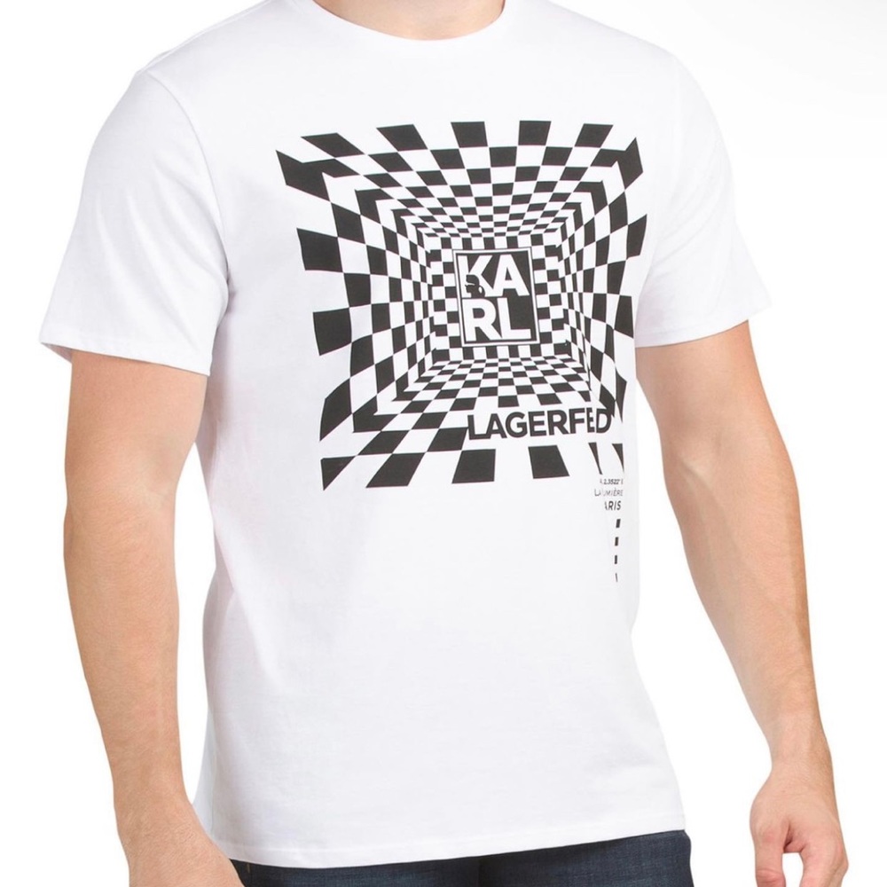 KARL LAGERFELD PARIS T-SHIRT size L
